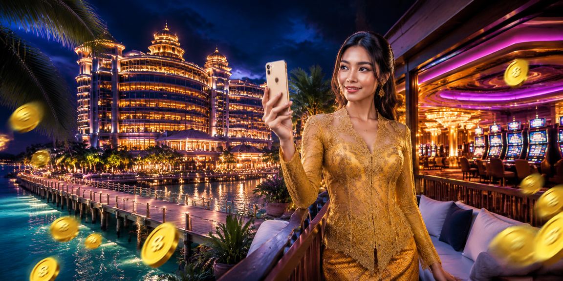 Kasino mudah alih dari Genting Highlands dengan pakaian kebaya